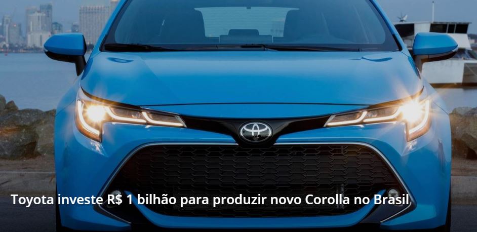 Toyota Corolla no Brasil