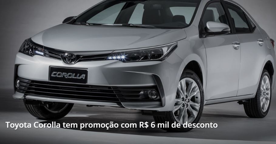 Toyota Corolla com Desconto