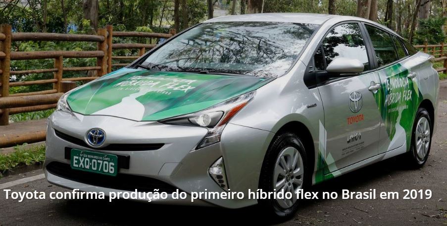 Toyota Híbrido Flex no Brasil