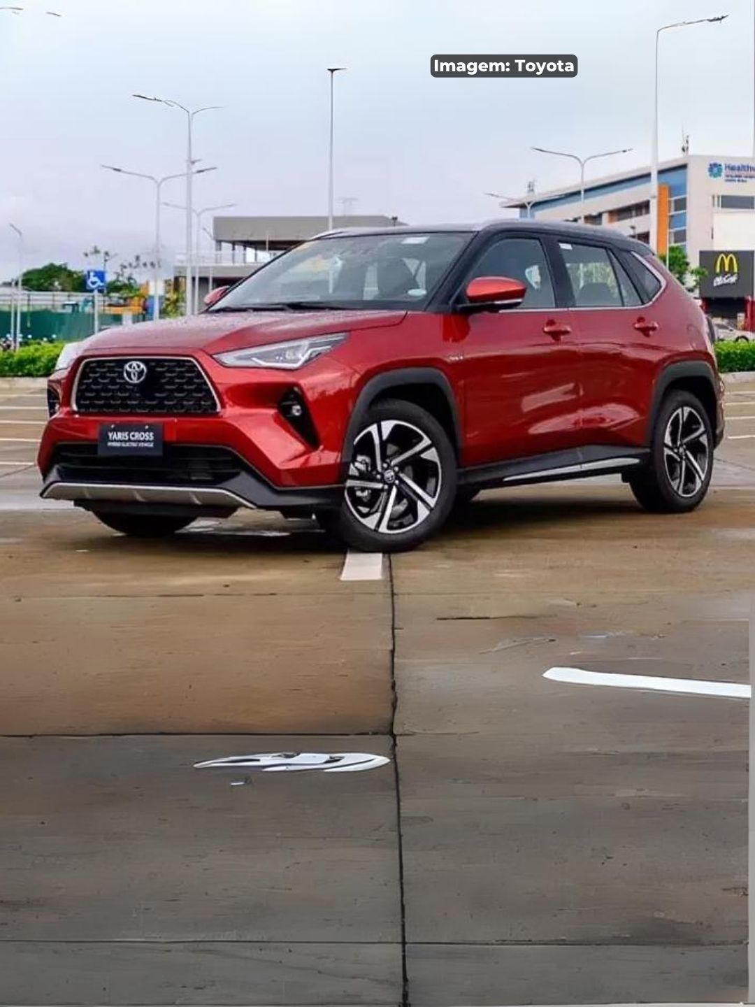Toyota Yaris Cross: SUV compacto híbrido chega ao Brasil em 2025!