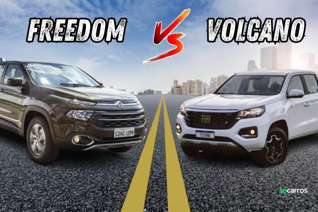 Fiat Toro Volcano 2025 ou Freedom Qual é a Melhor Escolha? Corolla