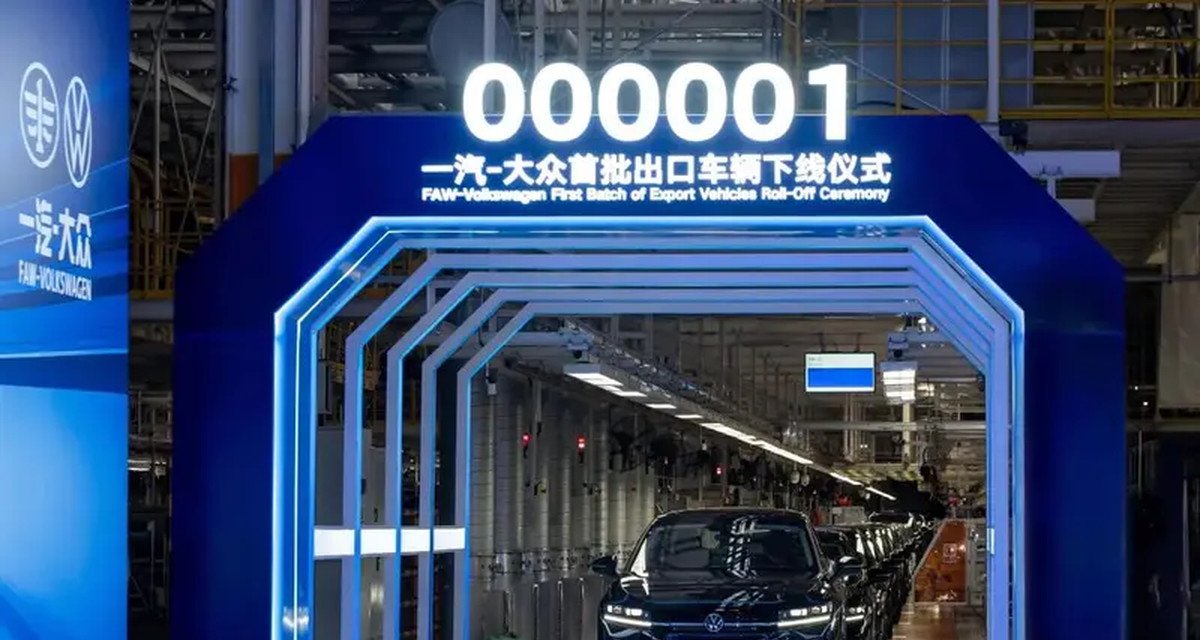 Volkswagen começa a exportar Magotan e Sagitar fabricados na China para o Oriente Médio - Imagem do artigo