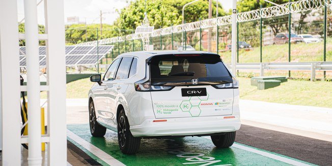 Honda inicia testes do CR-V movido a hidrogênio em posto experimental de Brasília - Imagem do artigo