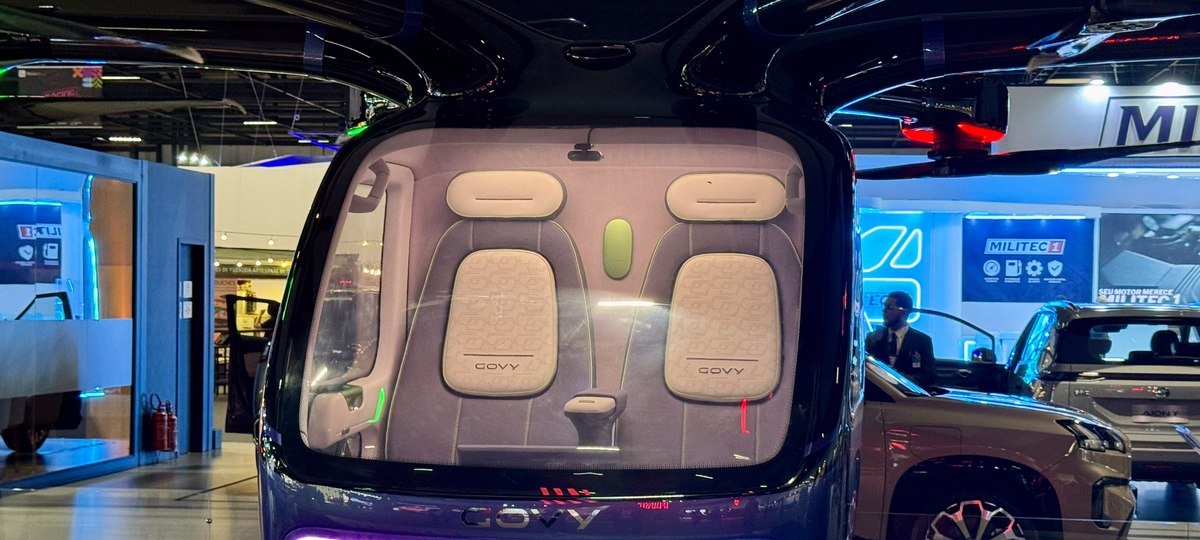 GAC leva carro voador GOVY AirCab ao Salão do Automóvel de São Paulo - Imagem do artigo