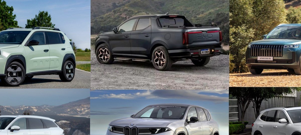 SUVs, picapes e hatches eletrificados: o que chega às ruas brasileiras em 2026 - Imagem do artigo