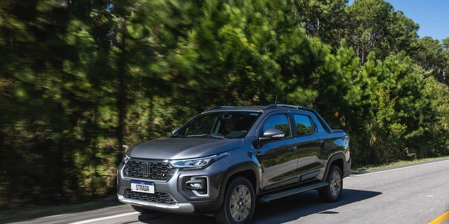 Fiat Strada recebe serviço de conectividade que rastreia rota e controla velocidade - Imagem do artigo
